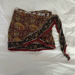 Zara sarong skirt